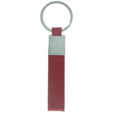 Mi Amore Split-Ring-Keychain Red/Silver-Tone