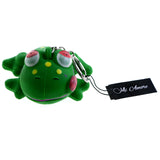 Frog Squeeky Split-Ring-Keychain Green/Pink