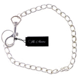 Wallet Chain Lobster-Clasp-Keychain Silver-Tone