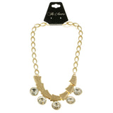 Mi Amore Adjustable Statement-Necklace Gold-Tone