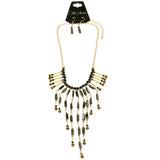 Mi Amore Necklace-Earring-Set Multicolor/Gold-Tone