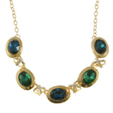 Mi Amore Adjustable Statement-Necklace Multicolor/Gold-Tone