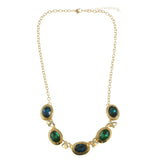 Mi Amore Adjustable Statement-Necklace Multicolor/Gold-Tone