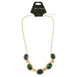 Mi Amore Adjustable Statement-Necklace Multicolor/Gold-Tone