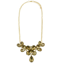 Mi Amore Adjustable Statement-Necklace Multicolor/Gold-Tone