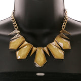 Mi Amore Necklace-Earring-Set Gold-Tone