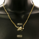 Mi Amore Adjustable Pendant-Necklace Gold-Tone