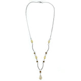 Mi Amore Statement-Necklace Silver-Tone/Yellow