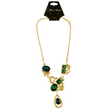 Mi Amore Adjustable Statement-Necklace Multicolor/Gold-Tone