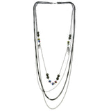 Mi Amore Statement-Necklace Multicolor/Black