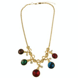 Mi Amore Adjustable Statement-Necklace Multicolor/Gold-Tone