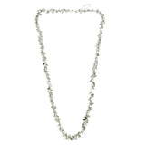 Mi Amore Adjustable Statement-Necklace Silver-Tone