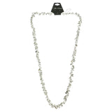 Mi Amore Adjustable Statement-Necklace Silver-Tone