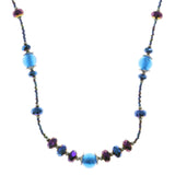 Mi Amore Adjustable Statement-Necklace Multicolor/Silver-Tone