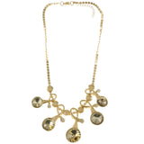 Mi Amore Adjustable Statement-Necklace Gold-Tone