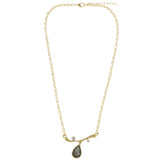 Mi Amore Adjustable Statement-Necklace Gold-Tone