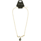 Mi Amore Adjustable Statement-Necklace Gold-Tone