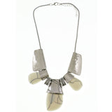 Mi Amore Adjustable Statement-Necklace Multicolor/Silver-Tone