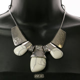 Mi Amore Adjustable Statement-Necklace Multicolor/Silver-Tone