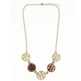 Mi Amore Adjustable Statement-Necklace Multicolor/Gold-Tone