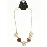 Mi Amore Adjustable Statement-Necklace Multicolor/Gold-Tone