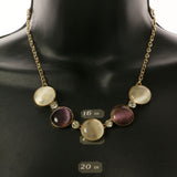 Mi Amore Adjustable Statement-Necklace Multicolor/Gold-Tone