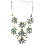 Mi Amore Adjustable Statement-Necklace Multicolor/Silver-Tone