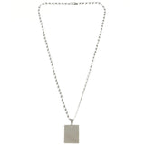 Mi Amore Pendant-Necklace Silver-Tone