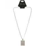 Mi Amore Pendant-Necklace Silver-Tone