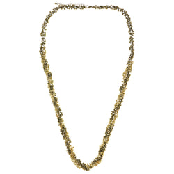 Mi Amore Adjustable Long-Necklace Gold-Tone