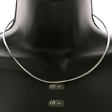 Mi Amore Collar-Necklace Silver-Tone