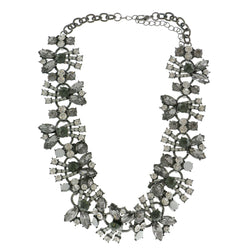 Mi Amore Adjustable Statement-Necklace Multicolor/Dark-Silver