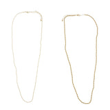 Mi Amore Adjustable Multiple-Necklace-Set Gold-Tone