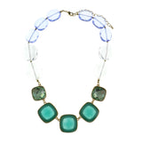 Mi Amore Adjustable Statement-Necklace Multicolor/Gold-Tone