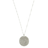 Mi Amore Adjustable Pendant-Necklace Silver-Tone