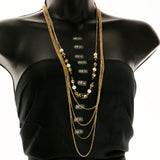 Mi Amore Statement-Necklace Multicolor/Gold-Tone