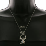 Mi Amore Necklace-Earring-Set Multicolor/Silver-Tone