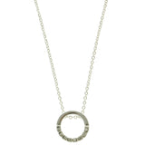 Mi Amore Adjustable Fashion-Necklace Silver-Tone