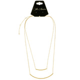 Mi Amore Adjustable Fashion-Necklace Gold-Tone