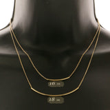 Mi Amore Adjustable Fashion-Necklace Gold-Tone