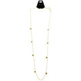 Mi Amore Adjustable Long-Necklace Gold-Tone