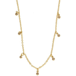 Mi Amore Adjustable Fashion-Necklace Gold-Tone