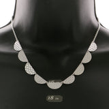 Mi Amore Adjustable Fashion-Necklace Silver-Tone