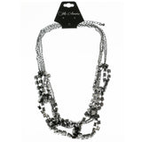 Mi Amore Adjustable Statement-Necklace Black