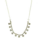 Mi Amore Adjustable Fashion-Necklace Silver-Tone