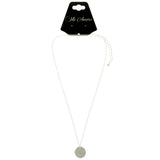 Mi Amore Adjustable Pendant-Necklace Silver-Tone