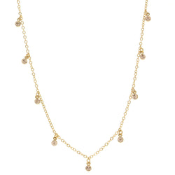 Mi Amore Adjustable Fashion-Necklace Gold-Tone