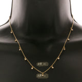 Mi Amore Adjustable Fashion-Necklace Gold-Tone