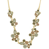 Mi Amore Adjustable Fashion-Necklace Multicolor/Gold-Tone