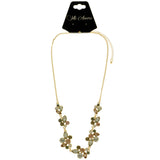 Mi Amore Adjustable Fashion-Necklace Multicolor/Gold-Tone